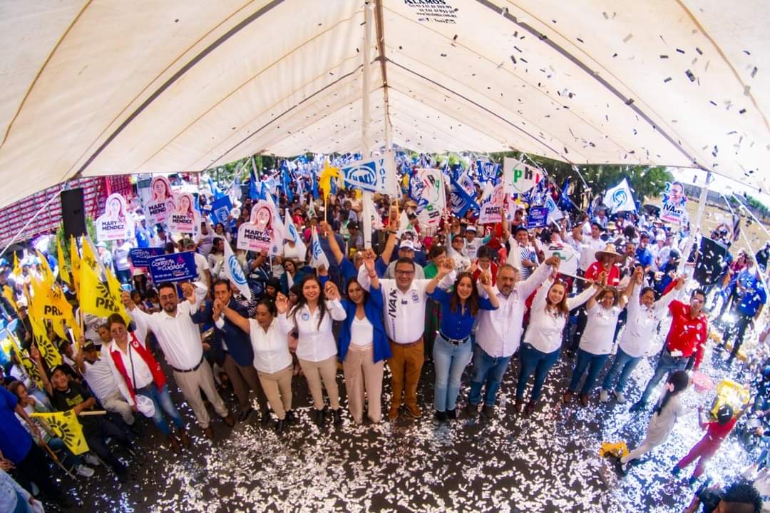 La ciudadanía va por el voto del cambio para rescatar a México y Tlaxcala: MMS